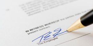 Capacidad para firmar un contrato de trabajo